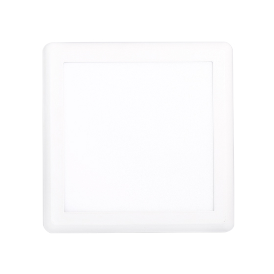 Arc Design Square LED Panel Light Surface Mount-Top Detail