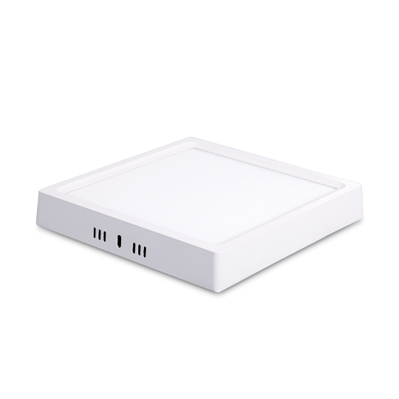 Slope Design Square LED Panel Light Surface Mount-Vent Hole