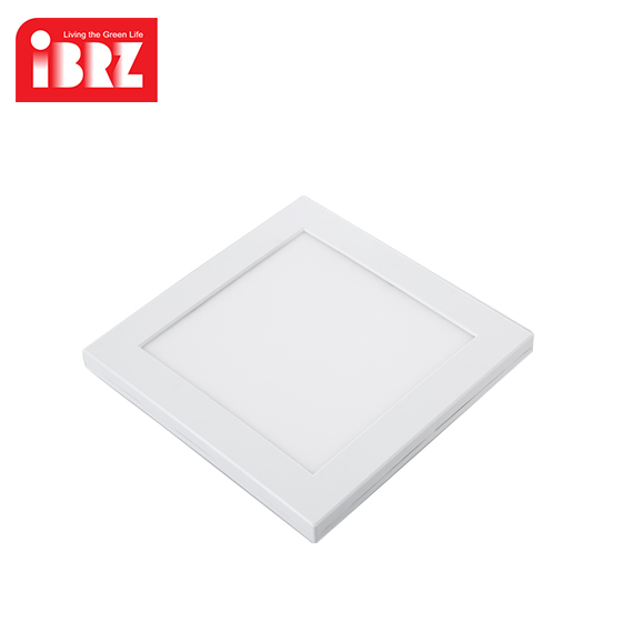 ITEM017 Surface and concealed integrated three color adjustable Square LED panel light without sensor