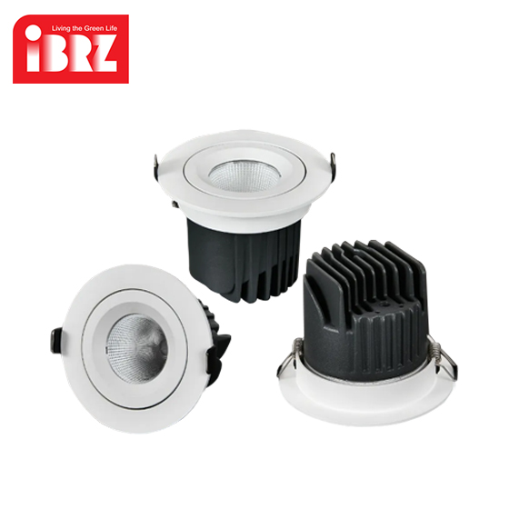 White LED Downlight Round Flush Mount