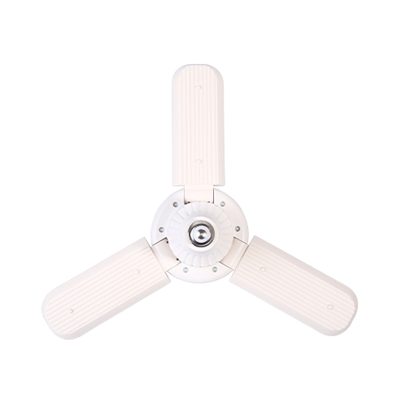 E27/B22 RGB 3-blade LED Music Ceiling Fan Light B-back/bottom details